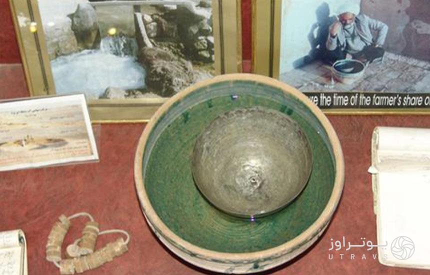 اشیا باستانی موزه آب یزد 